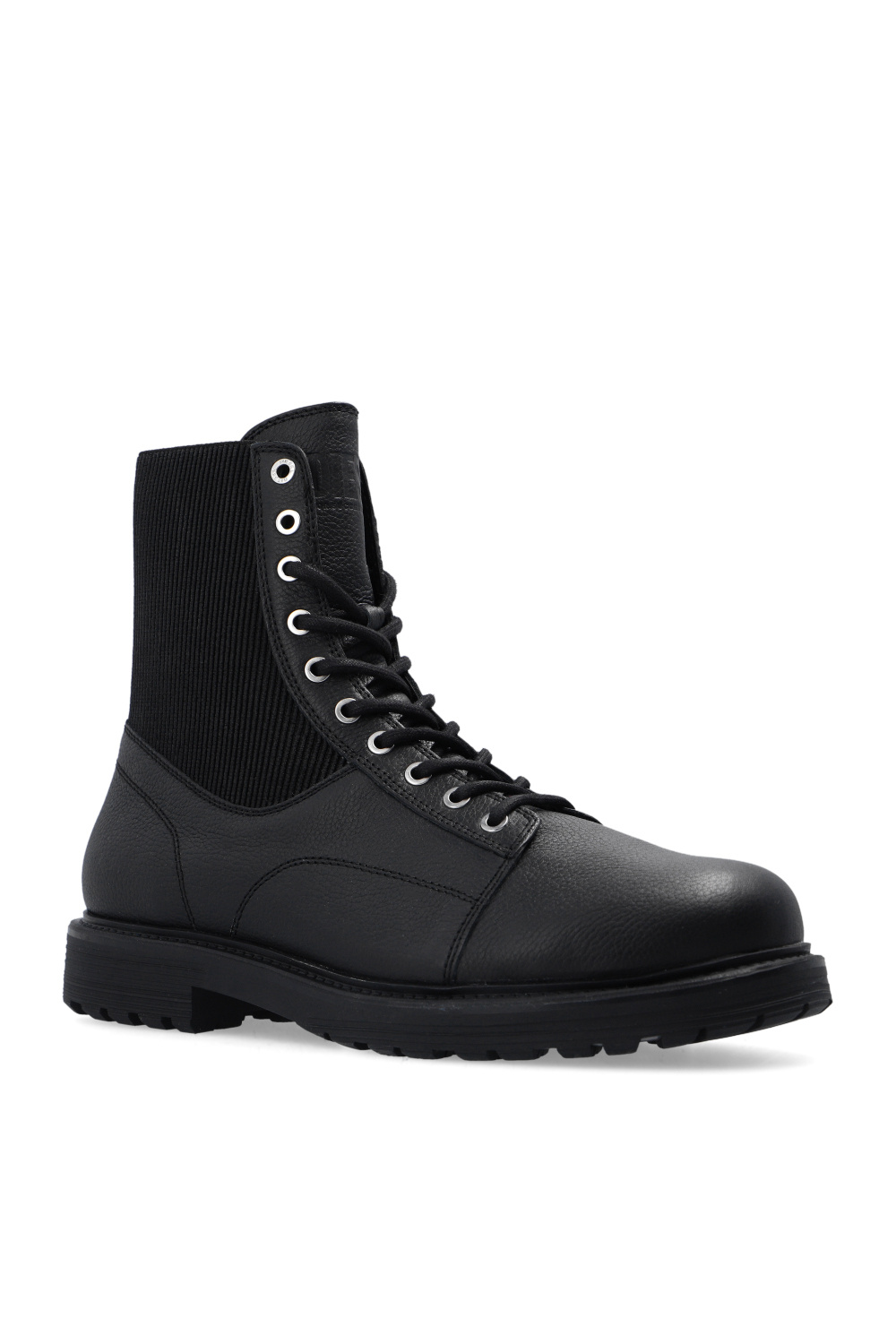 Tweener low-top leather sneakers - IetpShops GB - Black 'D 